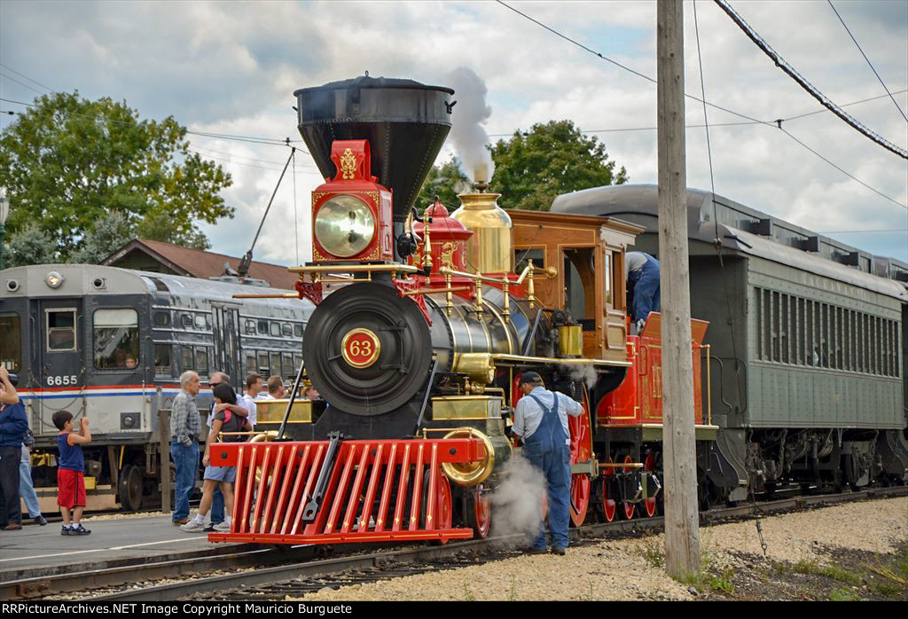 CPRR Leviathan Steam Locomotive